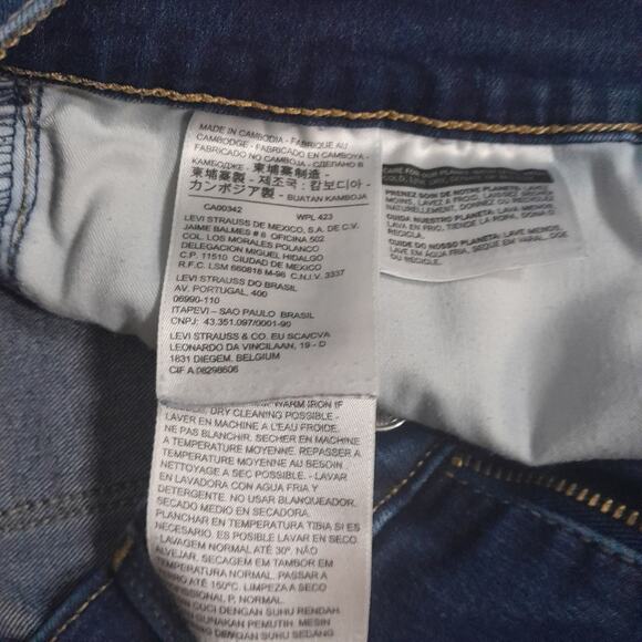 Levi's Jeans 315 Shaping Bootcut Women 30 Shortened‎ Hem to 27.5" Inseam - Picture 6 of 11